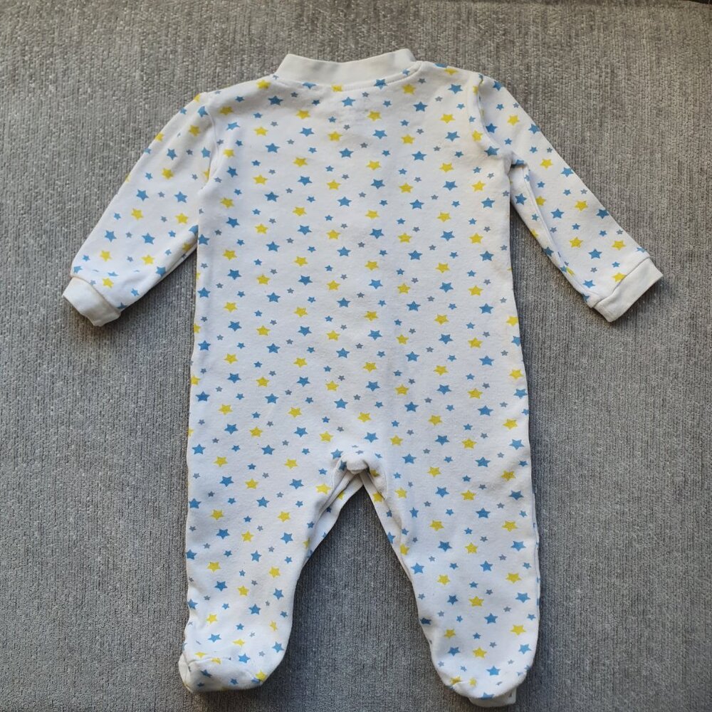 Bundle of Two One-Piece Sleepers Size 6 Months Emma&Jack Miles - Picture 3 of 9